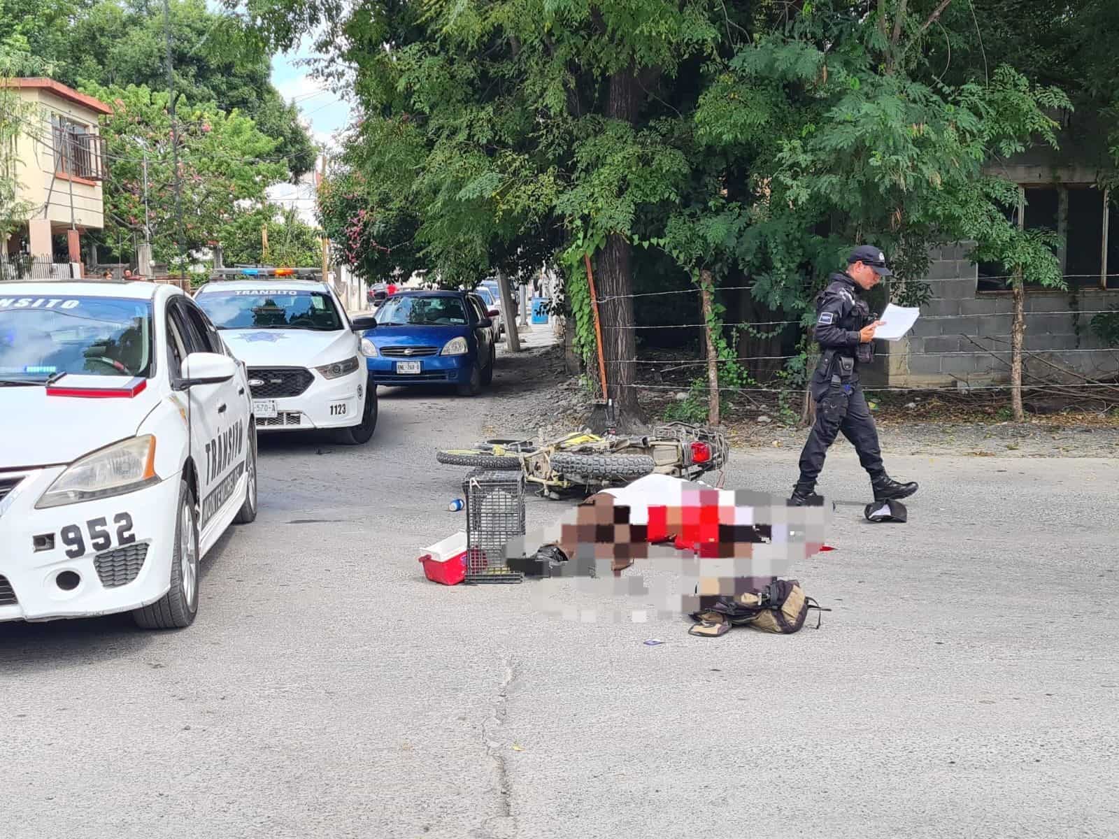 Después de permanecer internado cinco días en un hospital de Monterrey, un hombre perdió la vida luego de participar en un accidente vial en el municipio de Montemorelos.