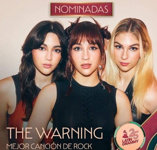 Nominan a las regias The Warning en los Latin Grammy