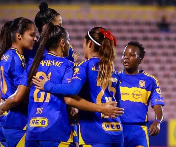 Humilla Tigres Femenil a Frasziers en la Concachampions