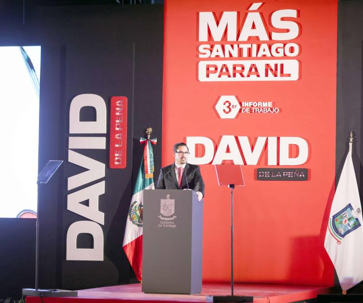 Presume David de la Peña que Santiago es un referente estatal