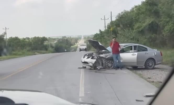 Deja choque frontal dos lesionados