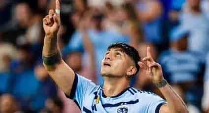 Marca Alan doblete con el Sporting KC