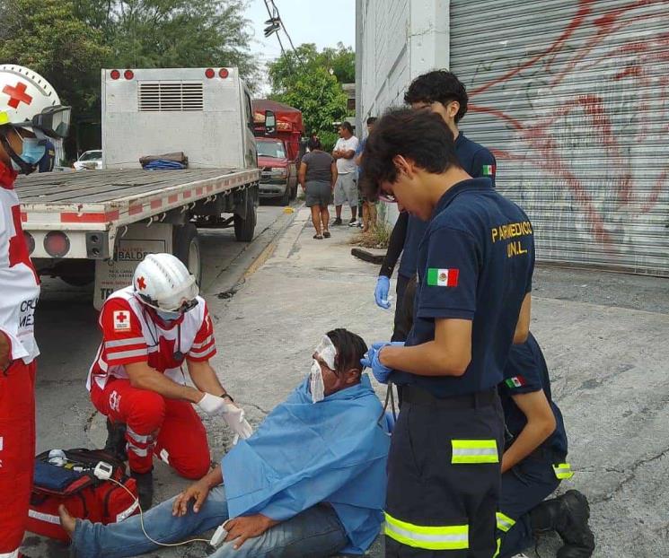 Explota tanque de gas; resulta herido