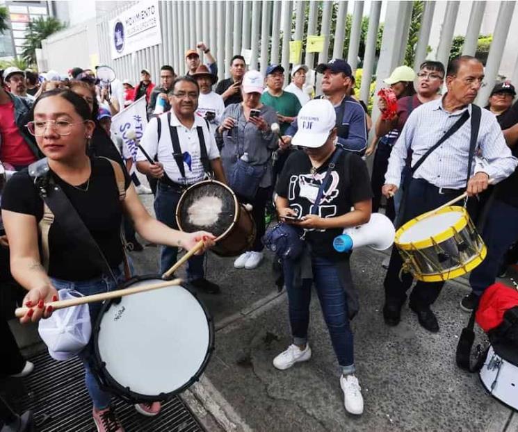 Seguirán trabajadores del PJF en paro hasta el 2 de octubre