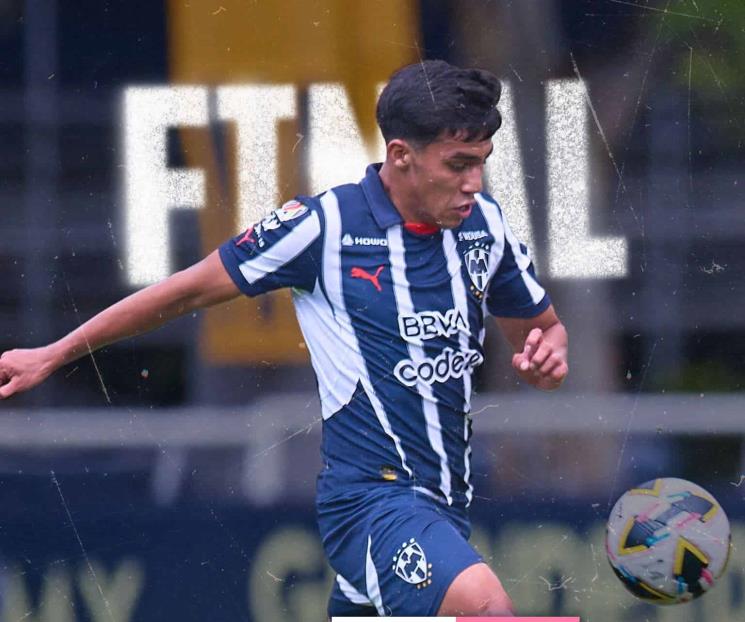 Pierden 5-0 los Rayados Sub-19; caen ante ante América