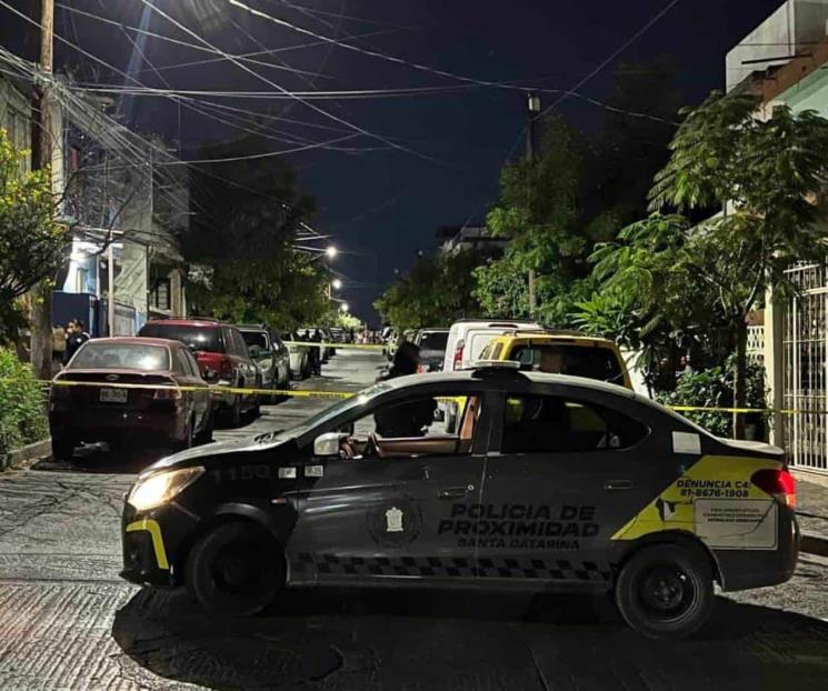 Balean a hombre en Santa Catarina