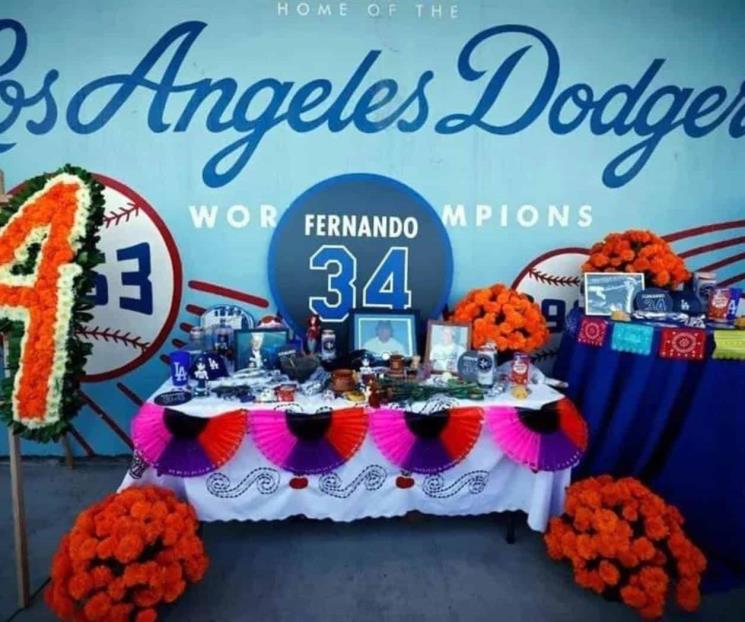 Celebran Dodgers en Los Ángeles y recuerdan a Fernando Valenzuela