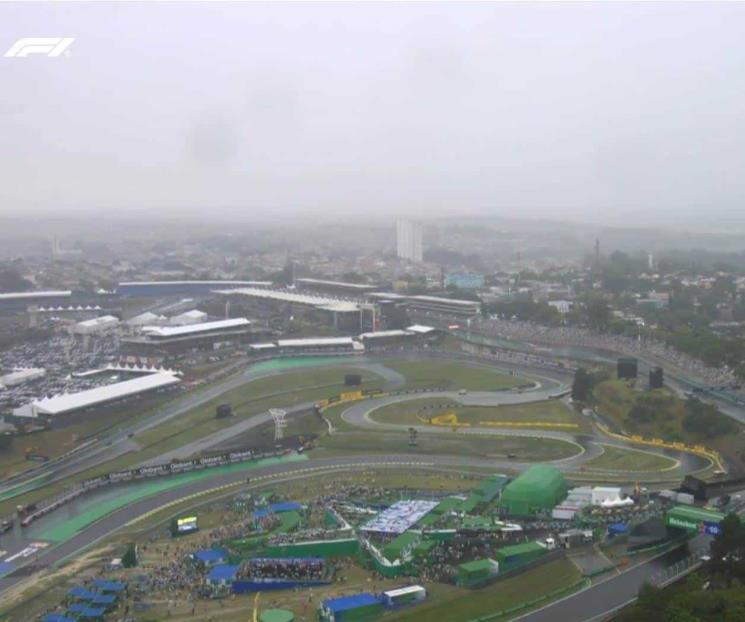 Aplazan carrera de clasificación del GP de Brasil por lluvias