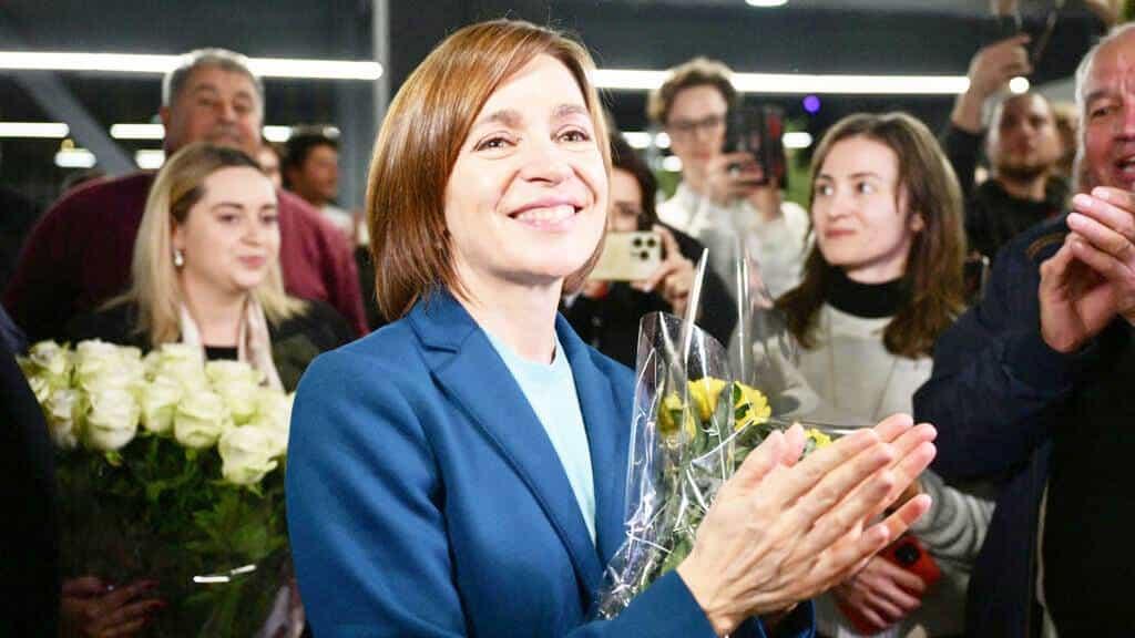 Gana Maia Sandu la reelección en Moldavia